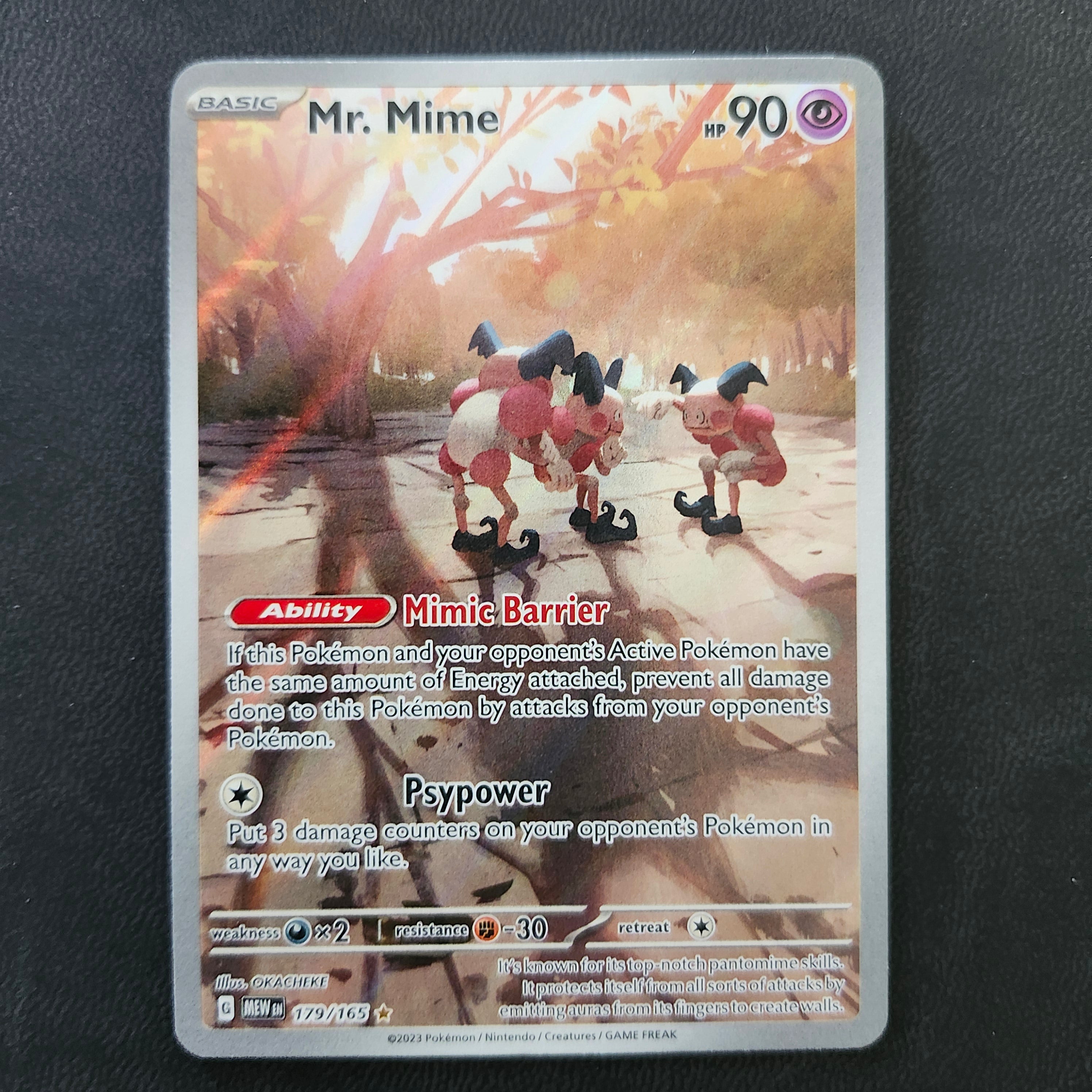 Mr. Mime #179 - Scarlett and Violet 151 - NM